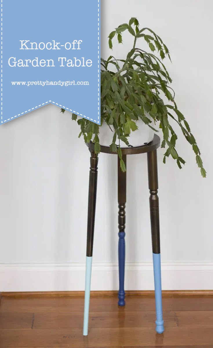 Knock off Garden Table | Pretty Handy Girl
