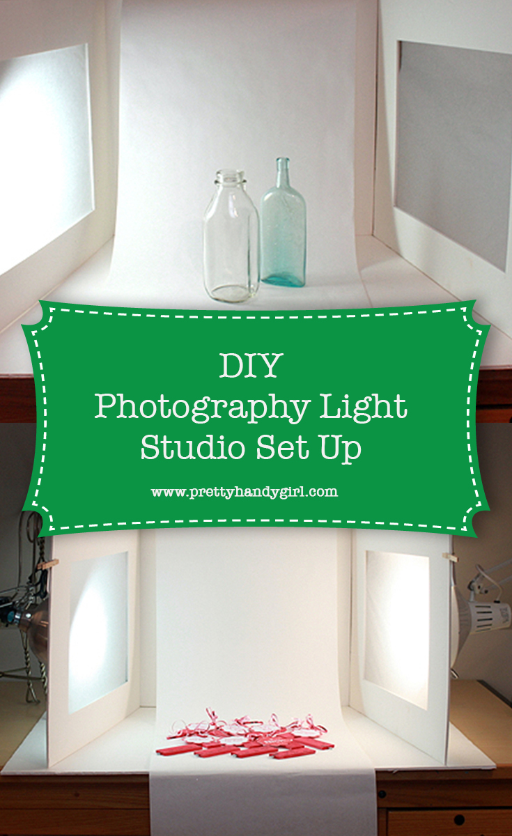 DIY Photography Light Studio Set Up | Pretty Handy Girl