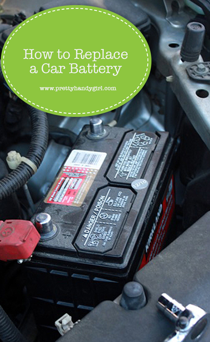 How to Replace a Car Battery {Pretty Handsome Guy Style} | Pretty Handy Girl