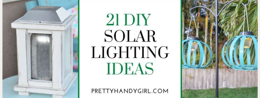 Outdoor solar lights