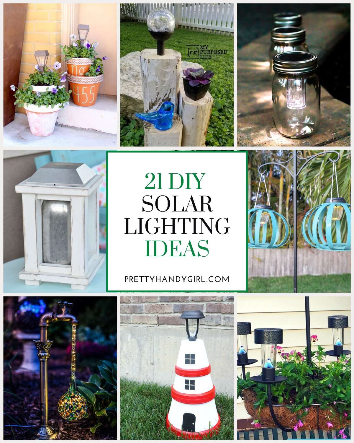 Outdoor solar lights