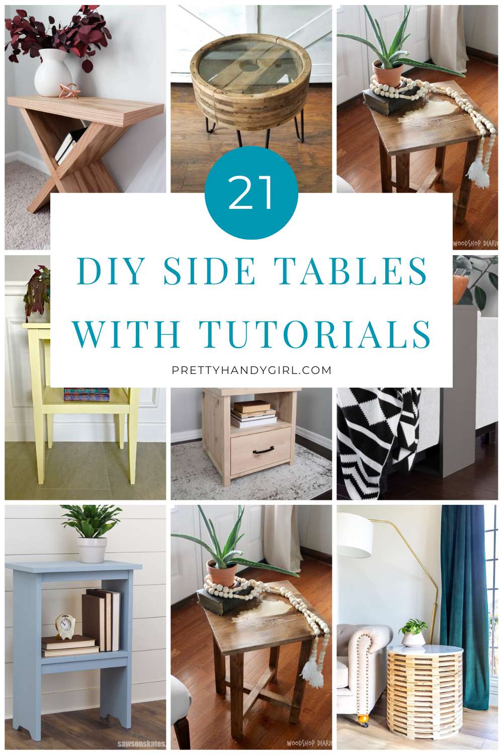 Pin collage diy side tables