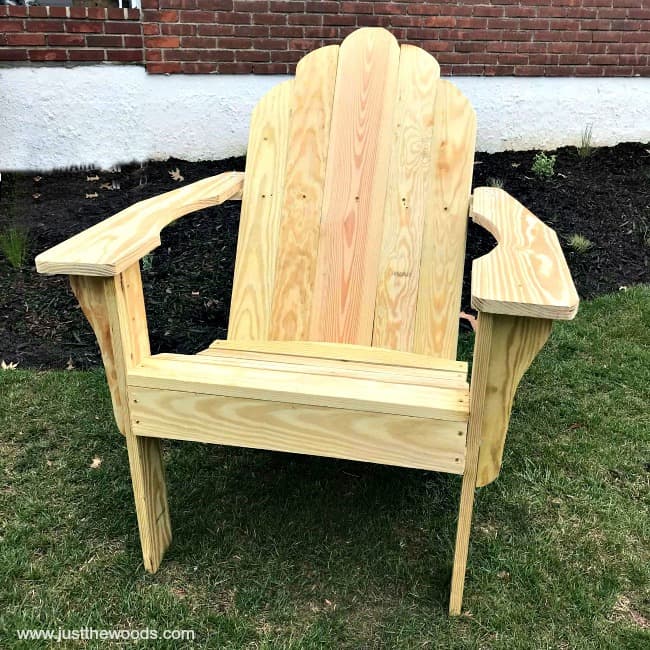 diy adirondack chair
