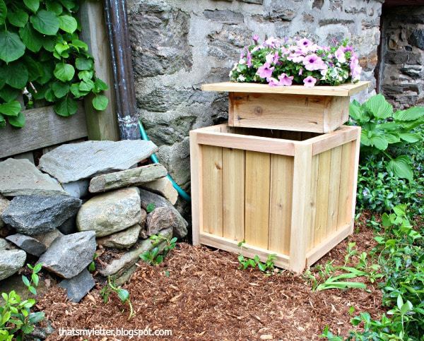 diy hose planter