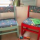 pair of this end up chairs recovered