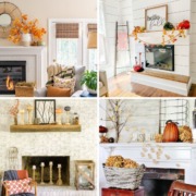 fall mantel decorating ideas