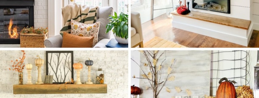 fall mantel decorating ideas