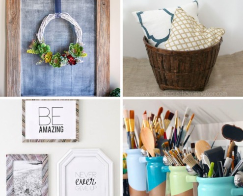 Thrift Store DIY Ideas 4 image collage
